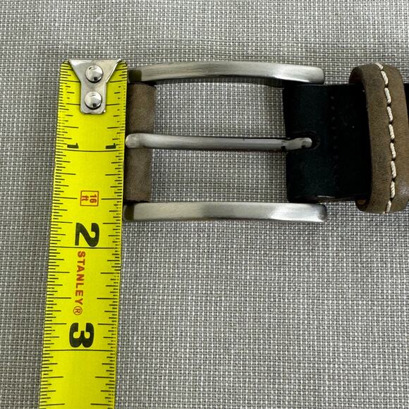 Mezlan perforated leather belt - Picture 9 of 13